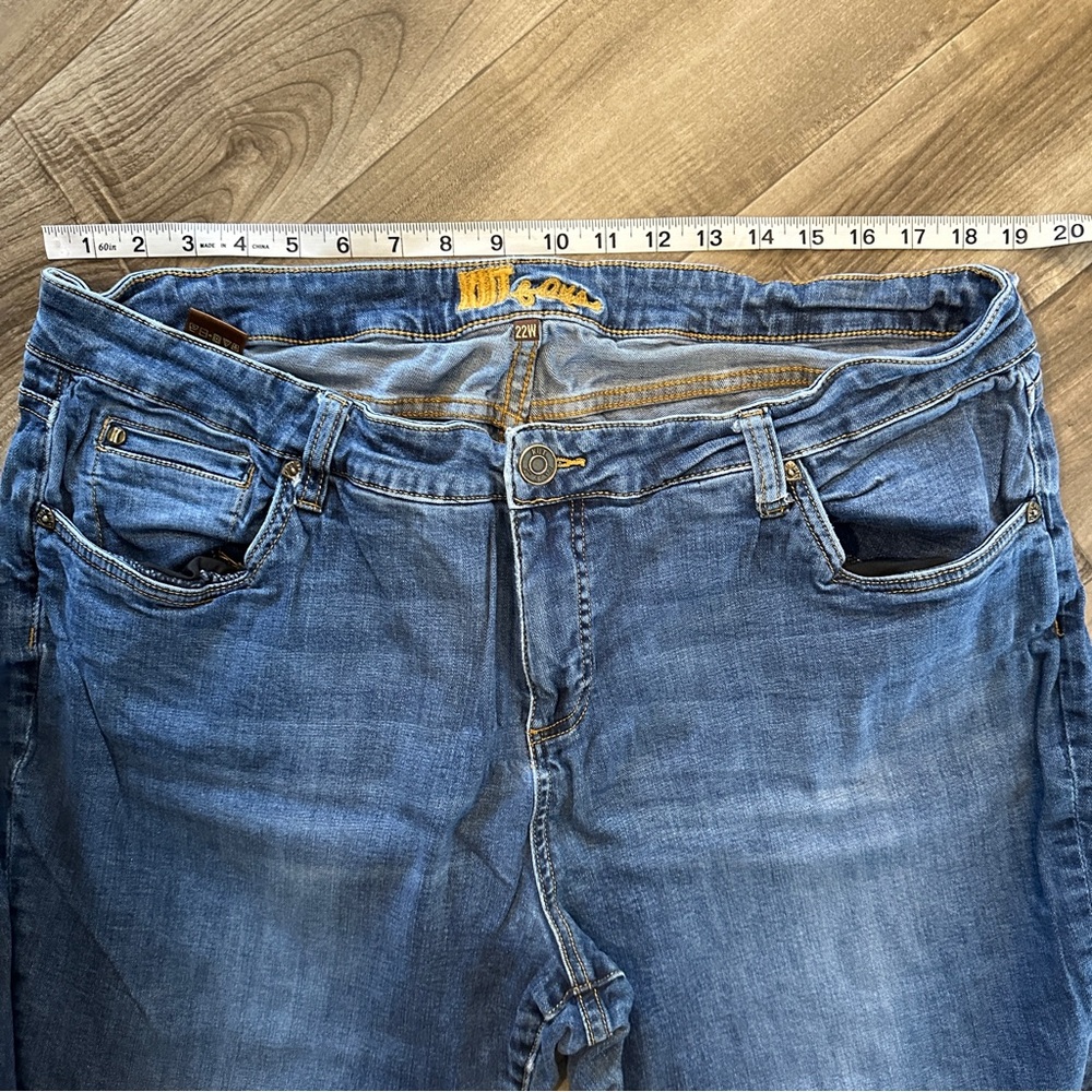 Kut from the Kloth boyfriend jeans size 22W - Picture 3 of 10